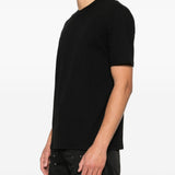 Emporio Armani Black Jacquard Polo Shirt