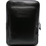 Emporio Armani Black Unparalleled Leather Backpack