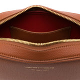 Emporio Armani Brown Crossbody Camera Bag