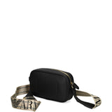 Emporio Armani Obsidian-Black Crossbody Camera Bag