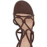 Gianvito Rossi Brown Ankle Strap Sandals