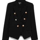 Balmain Jackets Black