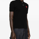 Comme Des Garçons Black Polo Shirt