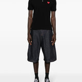 Comme Des Garçons Black Polo Shirt