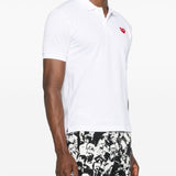 Comme Des Garçons White Polo Shirt