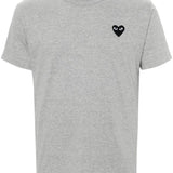 Comme Des Garcons Charcoal Heart Tee