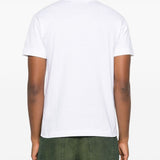 Comme Des Garçons White Silk Tee