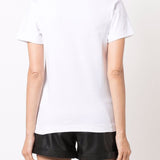 Comme Des Garçons White Heart Tee