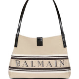 Balmain Beige Uncompromisingly Indestructible Canvas Tote
