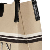 Balmain Beige Uncompromisingly Indestructible Canvas Tote