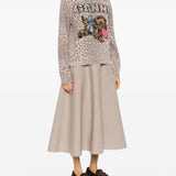 GANNI Sweaters Brown