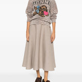 GANNI Sweaters Brown