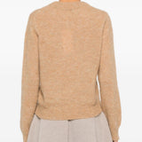 GANNI Sweaters Camel