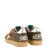 Golden Goose Brown Handcrafted Leather Sneakers
