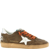 Golden Goose Brown Handcrafted Leather Sneakers