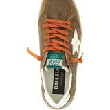 Golden Goose Brown Handcrafted Leather Sneakers