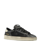 Golden Goose Grey Stardan Leather Sneakers