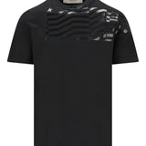 Golden Goose Black Graphic Embroidery Shirt