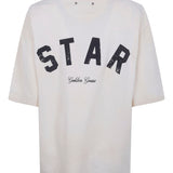Golden Goose White Short Sleeve Round Neck T-Shirt