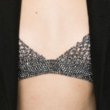 Golden Goose Grey Chain Embellished Top