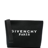 Givenchy Black Logo Wrist Strap Wallets