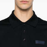 Givenchy Navy Logo Patch Polo Shirt