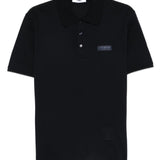 Givenchy Navy Logo Patch Polo Shirt