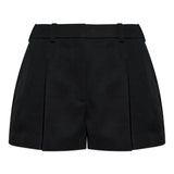 Givenchy Black Exquisitely Tailored Pleated Shorts