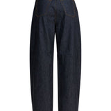 Givenchy Blue Distinctive Stitching Detailing Jeans