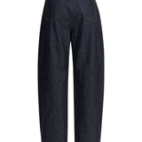 Givenchy Blue Distinctive Stitching Detailing Jeans