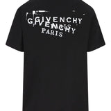 Givenchy Black Logo Print T Shirt