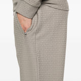 Emporio Armani Dove Grey Tailored Sweatpants
