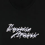 Emporio Armani Black Logo Graphic Tee