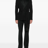 Valentino Black Prestigious Double Breasted Jacket