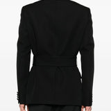 Valentino Black Prestigious Double Breasted Jacket