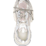 Balenciaga Beige Architectural Sculpted Textured Sneakers