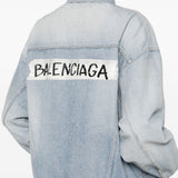 Balenciaga Clear Blue Long Sleeve Jackets