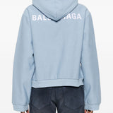Balenciaga Sweaters Clear Blue