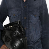 Balenciaga Dark Blue Flap Pocket Coat