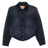 Balenciaga Dark Blue Flap Pocket Coat