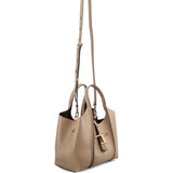 Tod's Beige T Buckle Tote Bag