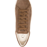 Tod's Handcrafted Superlative Brown Suede Sneakers