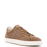 Tod's Handcrafted Superlative Brown Suede Sneakers