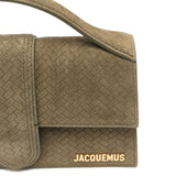 Jacquemus Khaki Detachable Shoulder Strap Handbag