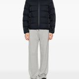 Emporio Armani Charcoal Nylon Down Jacket