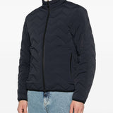 Emporio Armani Coats Blue