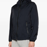 Emporio Armani Ultramarine Nylon Harrington Jacket