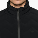 Emporio Armani Black Nylon Down Jacket
