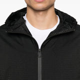 Emporio Armani Black Nylon Blouson Jacket
