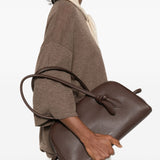 Jacquemus Brown Luxurious Knotted Detailing Handbag